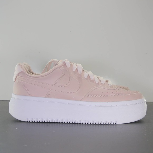 Nike Shoes - Nike Court Vision Platform Pink White Women's Sneakers 004460 Sz 8Women/6.5Youth